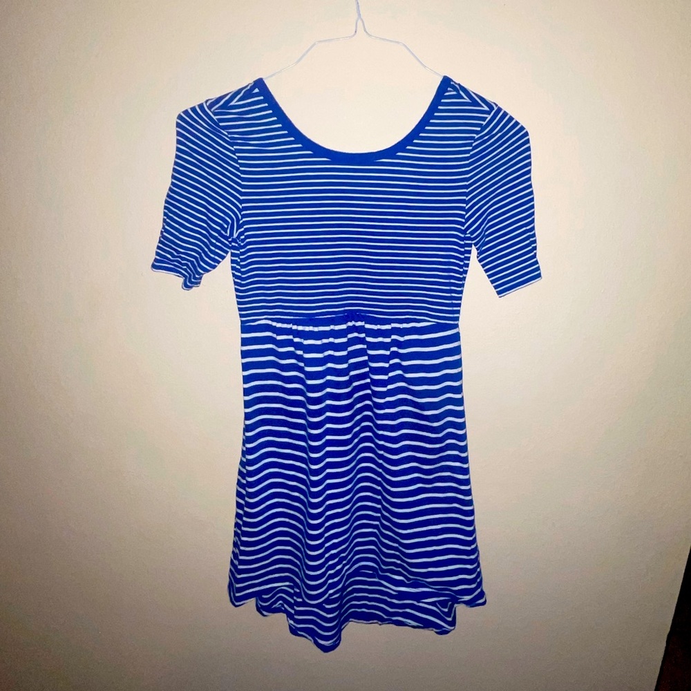 Stripped high-low dress - Girls